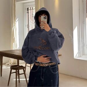 **SOLD** Scuffer’s Safari Blue Hoodie